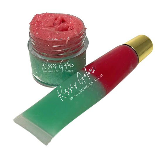 Kisses Galore Lip Scrub & Balm Combo Formula