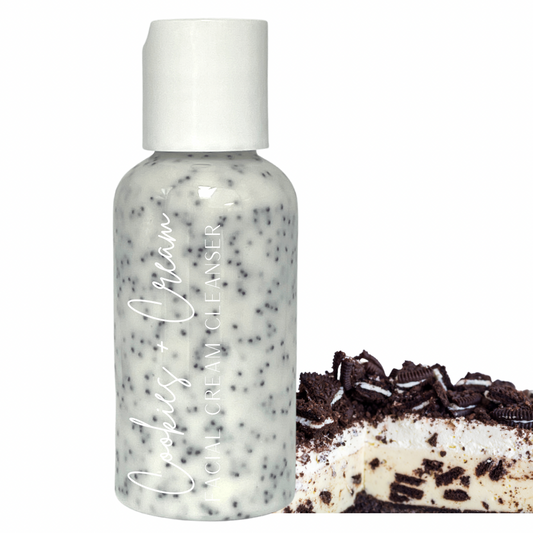 Cookies + Cream Facial Cream Cleanser Formula