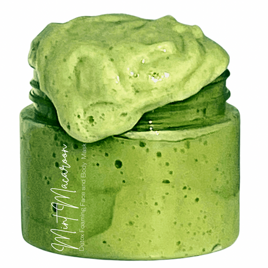 Mint Macaroon Detox Face and Body Mask Formula